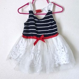 Girls Rule! | patriotic sailor dress | sz 18month